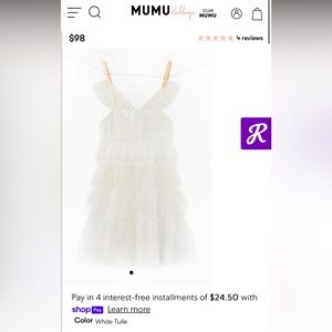 Little Fairytale Dress by Show Me Your Mumu